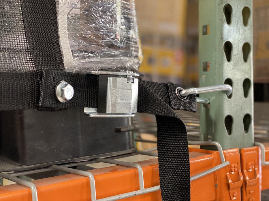 Warehouse Rack Net Snap-Link Hardware Kit (2).