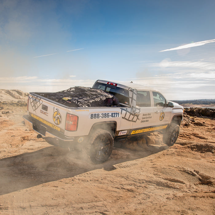 The Safest Way to Secure Stuff in a Truck Bed or Trailer: Gladiator Cargo Nets
