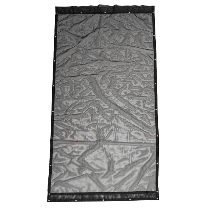 Dump Truck/Trailer Heavy-Duty MESH TARP for roller bar systems (manual and electric)