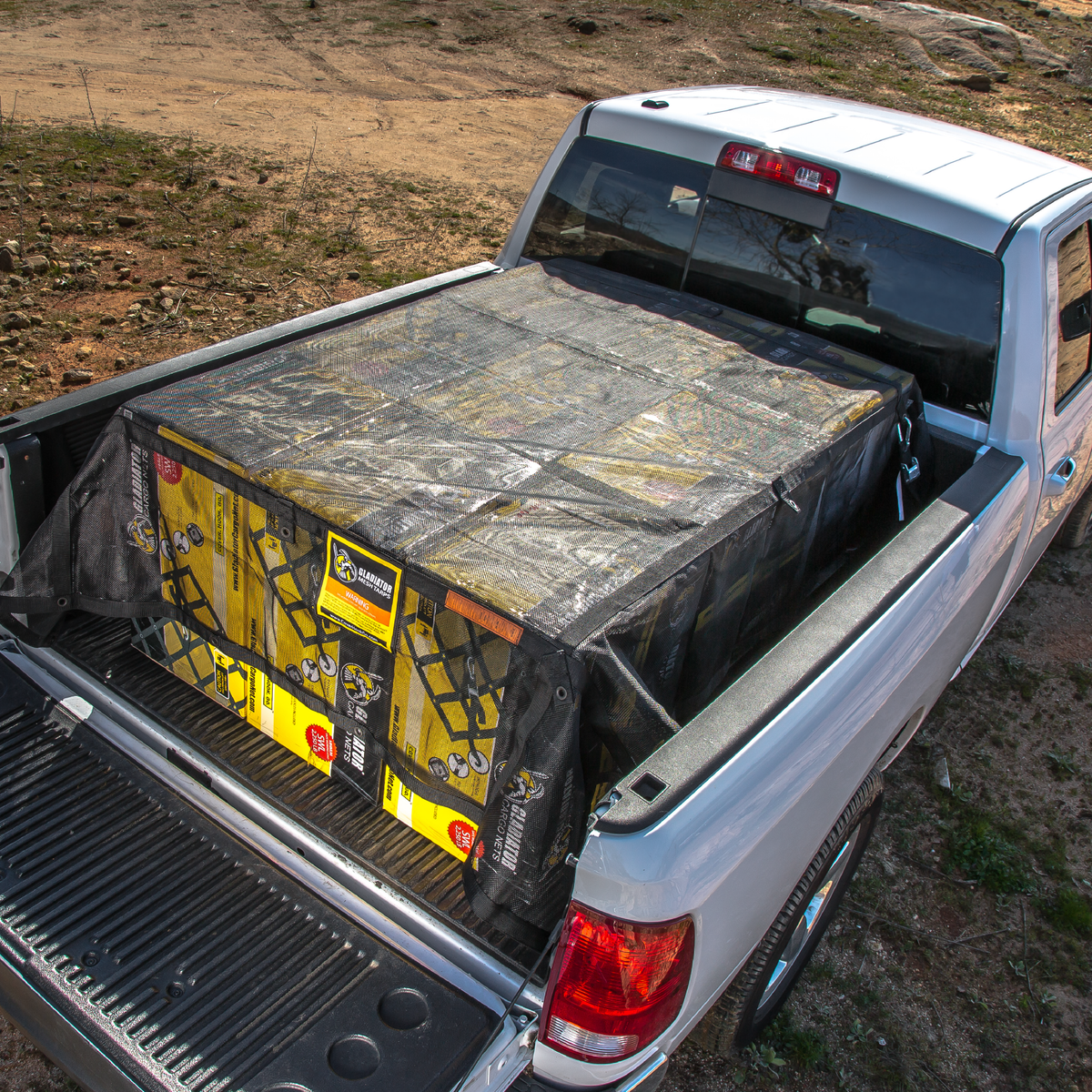 Rip-proof Mesh Tarp — Gladiator Cargo Nets | Heavy Duty Truck Cargo Net