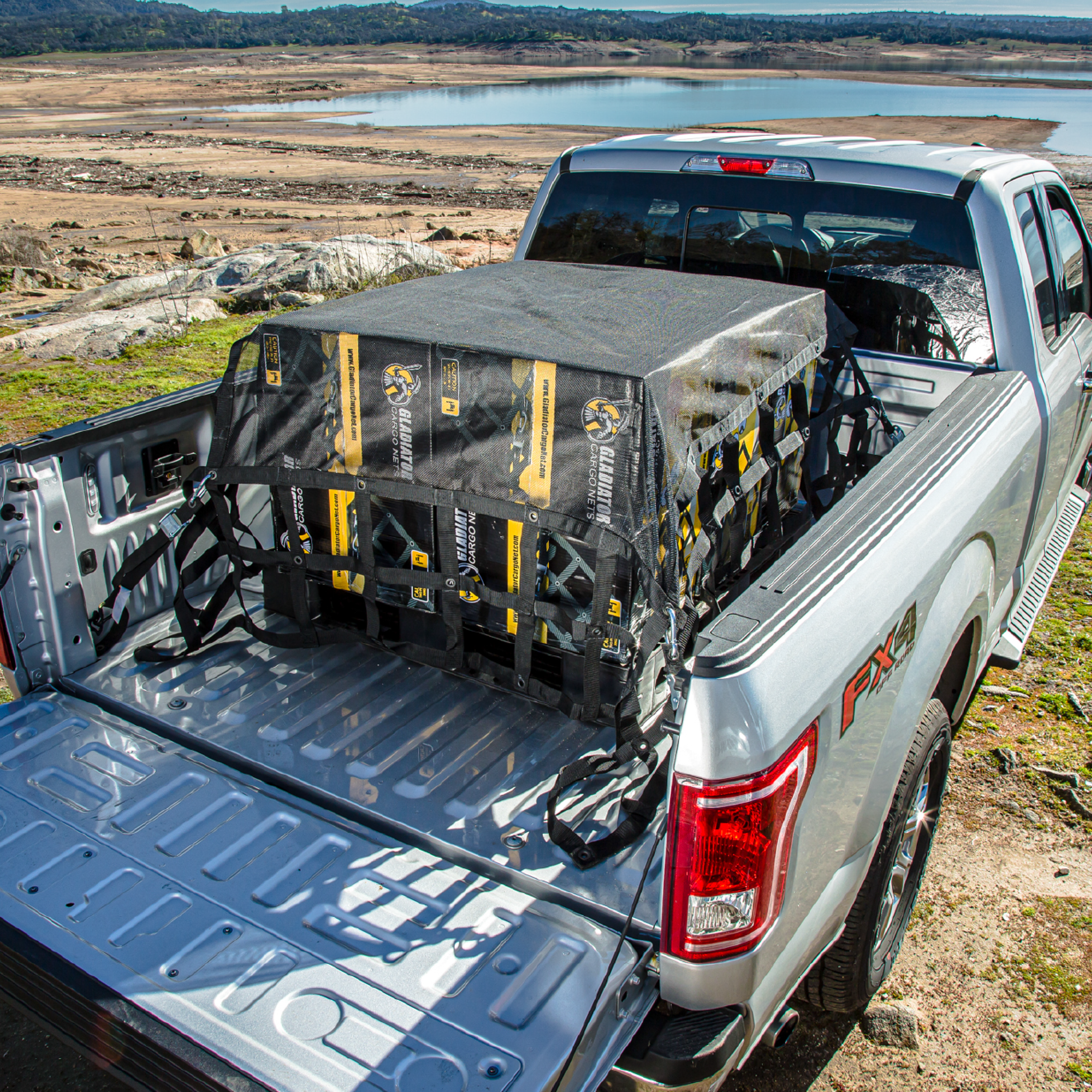 Cargo Net Railing SafetyWeb Cargo Net — Gladiator Cargo Nets | Heavy Duty Truck Cargo Net