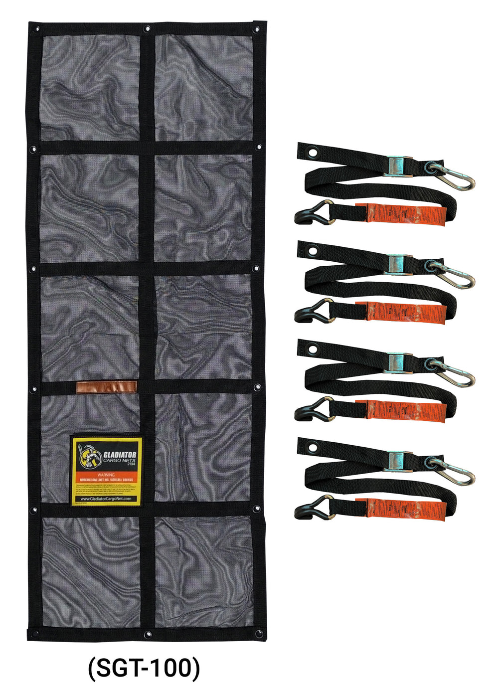 Roof Rack Cargo Net — Gladiator Cargo Nets | Heavy Duty Truck Cargo Net