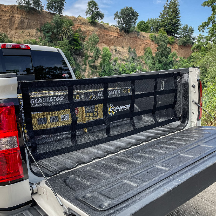 Gladiator Tailgate Net — Gladiator Cargo Nets | Heavy Duty Truck Cargo Net