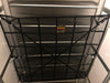 Extra large cargo net with cross straps used as shelf net in box truck