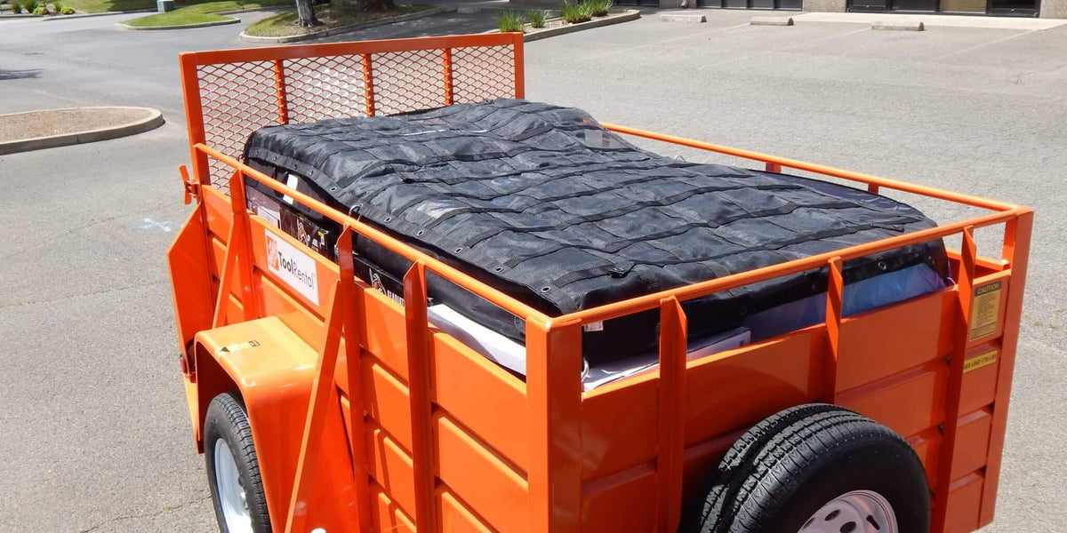 Utility Trailer Cargo Net — Gladiator Cargo Nets Heavy Duty Truck