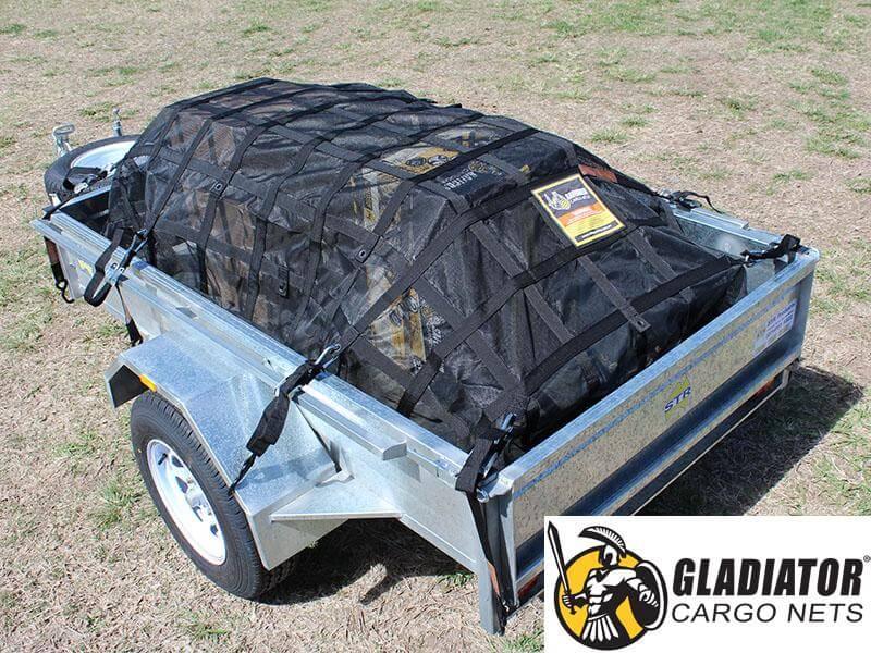 Gladiator Cargo Net MEDIUM Dual Cab Ute Tray-Backs and Trailers MGN-300