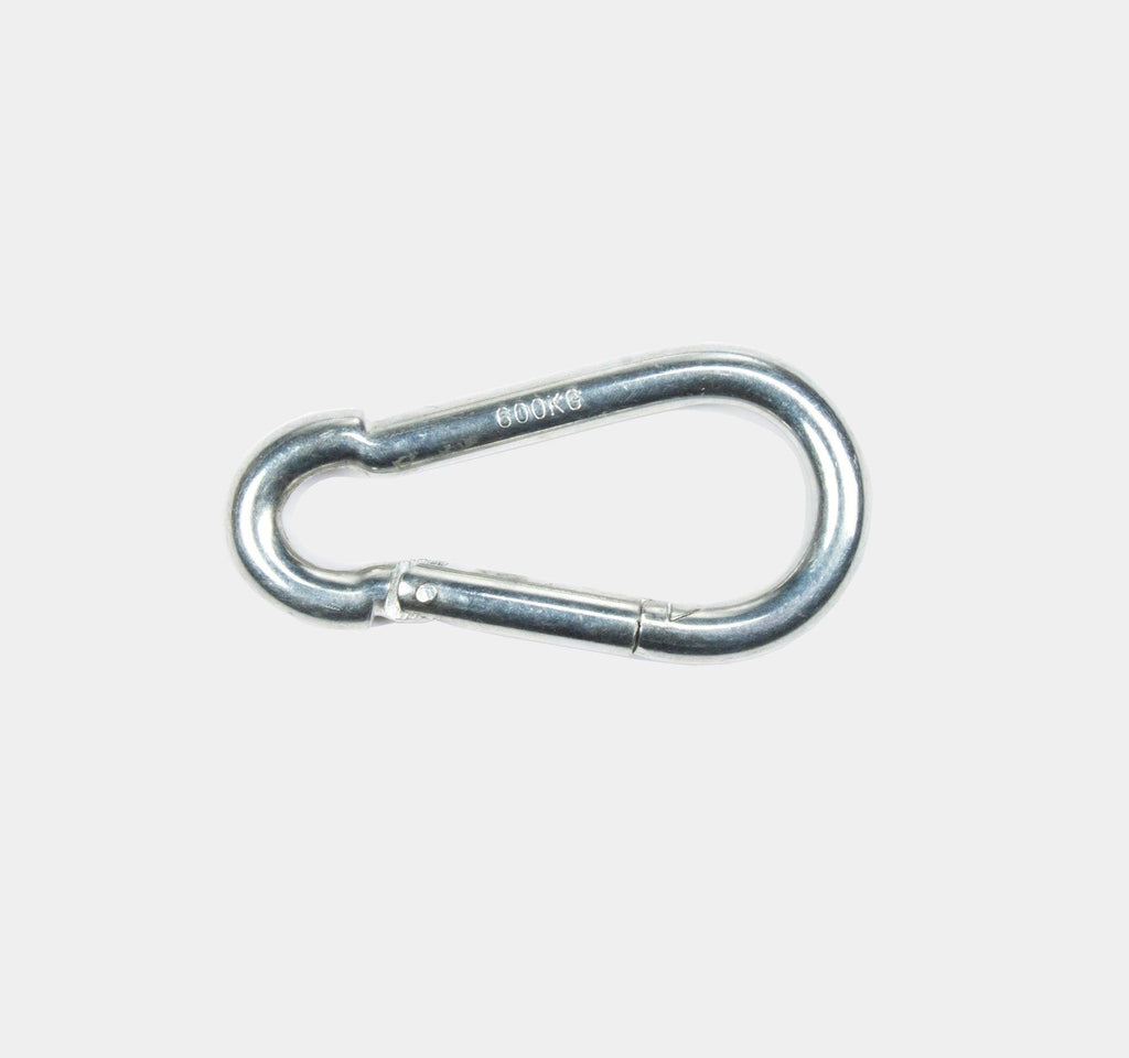 Heavy Duty Matte Carabiner Snap Gate Hook Key Chain Clip-key Hook Black  Snap Clasp Black Carabiner Keychain 